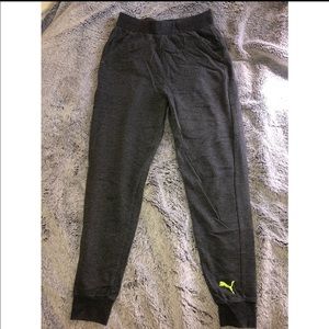 Girls PUMA Grey Sweatpant